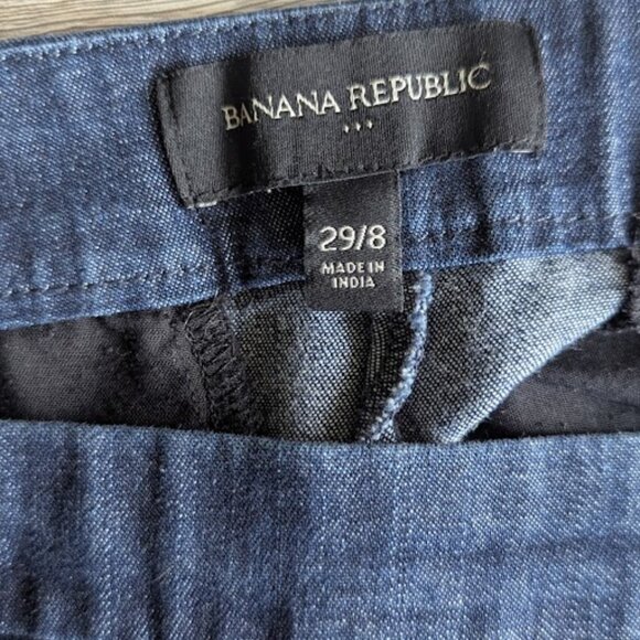 Banana Republic *  Women’s Button Front Nautical Shorts * Size 29/8 Regular - Picture 3 of 5